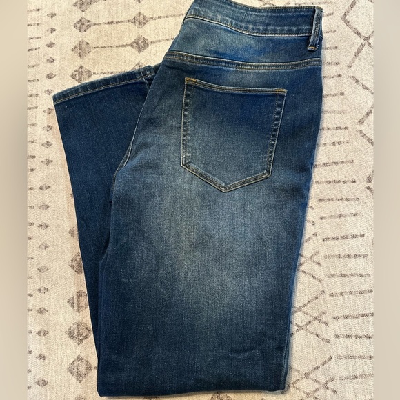 Chico's Denim - Women’s jeans chicos platinum boyfriend distressed denim pants size‎ 1